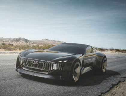 四环全新纯电概念车AUDI Skysphere Concept，开启未来移动时代的无限可能